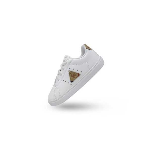 SCARPE LE COQ SPORTIF COURTONE S LEA CRAFT BIANCHE P/E 2018 1810398