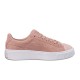 SCARPE PUMA SUEDE HEART PEBBLE ROSA P/E 2018 365464-01