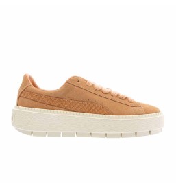 SCARPE PUMA TRACE ANIMAL SUEDE PLATFORM CORALLO A/I 2018 367814-03