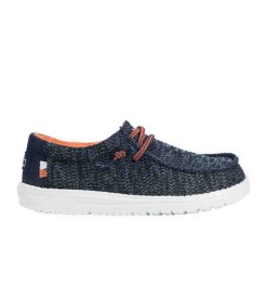 SCARPE DUDE WALLY YOUTH BLU P/E 2021 130132118