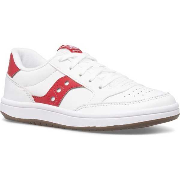 SCARPE SAUCONY O JAZZ COURT BIANCO/ROSSO P/E 2022 SK265122