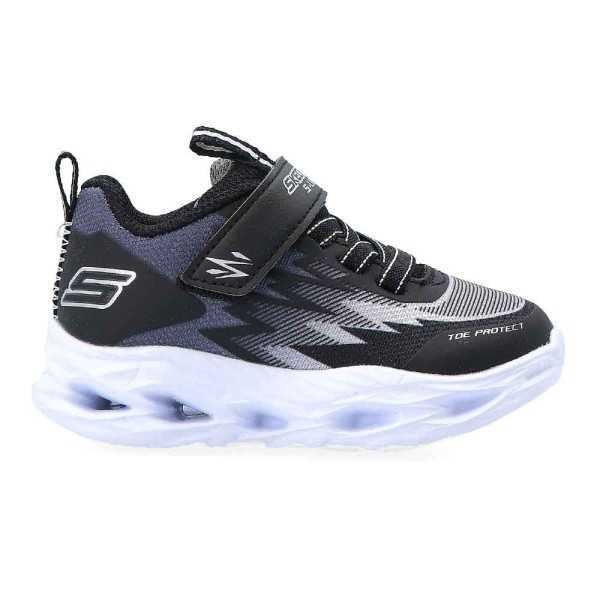 SCARPE SKECHERS S LIGHTS-VORTEX-FLASH-ZORENT NERO P/E 2022 400600N-BKGY