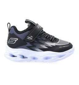 SCARPE SKECHERS S LIGHTS-VORTEX-FLASH-ZORENT NERO P/E 2022 400600N-BKGY