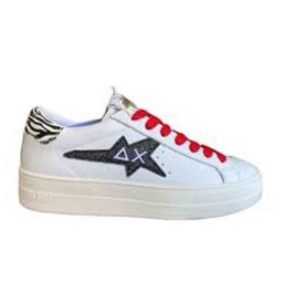 SCARPE SUN68 BETTY BIANCO/NERO/ROSSO P/E 2022 Z32221-0111