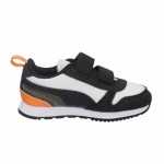 SCARPE PUMA R78 NERO/BIANCO/ARANCIO P/E 2022 373618-23