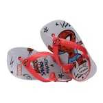 INFRADITO HAVAIANAS BABY MARVEL GRIGIO/ROSSO P/E 2022 4147132.3498.B04