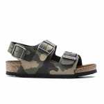 SANDALO BIRKENSTOCK MILANO KIDS DESERT CAMO VERDE P/E 2022 1017378