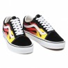 SCARPE VANS FLAME OLD SKOOL NERO A/I 2022 VN0A38G1PHN1