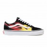 SCARPE VANS FLAME OLD SKOOL NERO A/I 2022 VN0A38G1PHN1