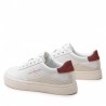 SCARPE CALVIN KLEIN CLASSIC CUPSOLE LACE BIANCO/TERRACOTTA A/I 2022 YW0YW006990LG