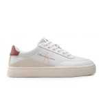 SCARPE CALVIN KLEIN CLASSIC CUPSOLE LACE BIANCO/TERRACOTTA A/I 2022 YW0YW006990LG