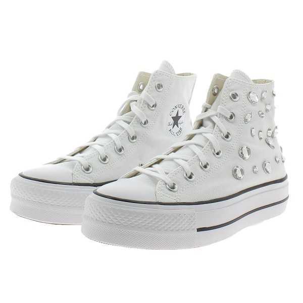 SCARPE CONVERSE CTAS LIFT CANVAS LTD HI BIANCO A/I 2022 A04315C