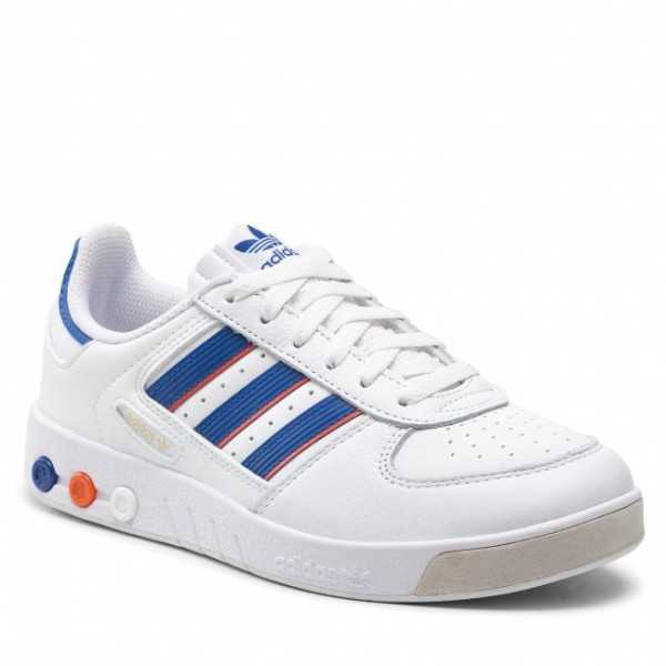 SCARPE ADIDAS G.S. COURT BIANCO/BLU ROYAL A/I 2022 GX9449