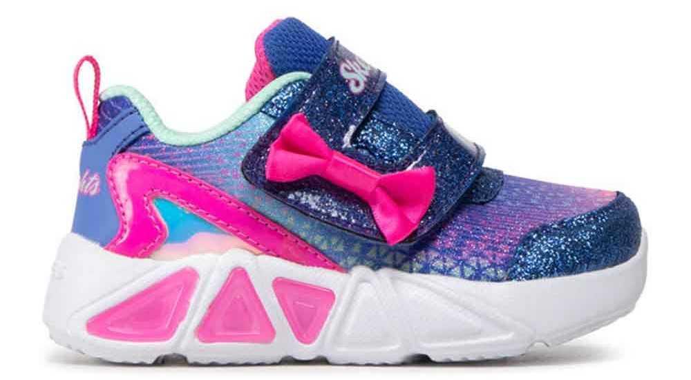 SCARPE SKECHERS TRI-BRIGHTS-LIL GLEAM VIOLA A/I 2022 302654N BLHP SCARPE SKECHERS TRI-BRIGHTS-LIL GLEAM VIOLA A/I 2022 302654N BLHP