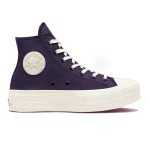 SCARPE CONVERSE CHUCK TAYLOR ALL STAR LIFT PLATFORM TONAL JACQUARD VIOLA A/I 2022 A00887C