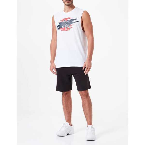 New Era Ne Essential Shorts Blk Pantaloncini Uomo