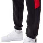 New Era NBA Script Jogger Chicago Bulls Pantaloni da jogging da uomo, colore nero