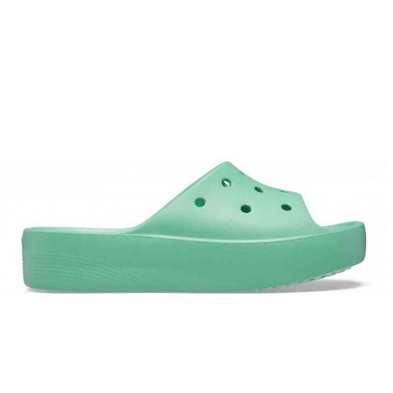 Ciabatta Crocs Classic Platform Slide W Verde Acqua P/E 2023 CR.208180-JAST | Crocs | 