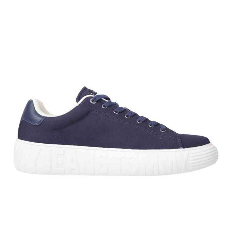 Scarpe Tommy Jeans New Cups Blu P/E 2023 EM0EM01160PQE | Tommy Jeans | 