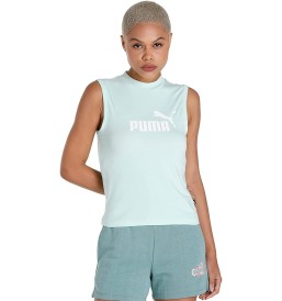 Puma Ess Slim Logo Sleeveless T-shirt XS