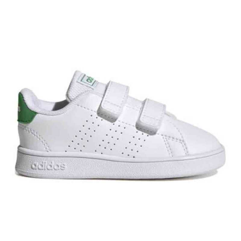 Scarpe Adidas Advantage Cf I Bianco/Verde P/E 2023 GW6500 | Adidas | 