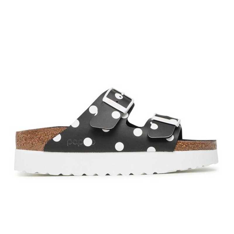 Ciabatta Birkenstock Arizona Dots Nero/Bianco P/E 2023 1024598 | Birkenstock | Ciabatta Birkenstock Arizona Dots Nero/Bianco P/E 2023 1024598 | Birkenstock |
