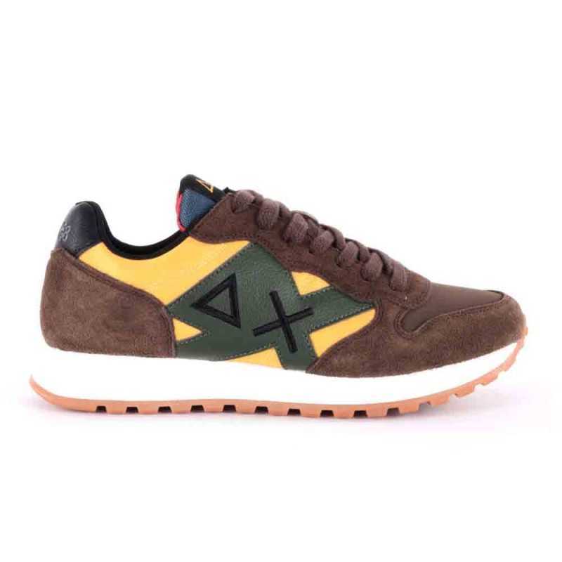 Scarpe Sun68 Jaki Bicolor Giallo/Marrone A/I 2023 Z43114 2308 | Sun68 | 