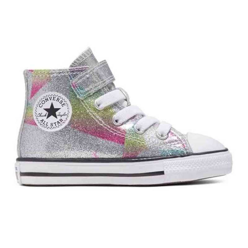 Scarpe Converse Chuck Taylor All Star Easy-On Prism Glitter Argento A/I 2023 A04739C | Converse | 