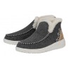 Stivale Dude Denny Wool Faux Shearling W Grigio A/I 2023 HD.40208 030 | Hey Dude | 