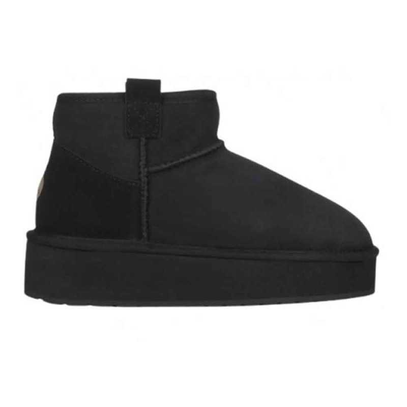 Stivale Emu Foy Flatform Micro Nero A/I 2023 W13073- BLAK | Emu Australia | 