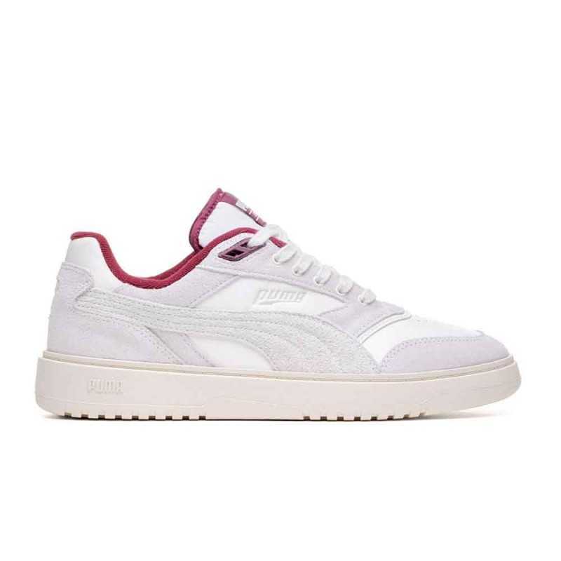 Scarpe Puma Doublecourt PRM Bianco/Bordeaux A/I 2023 393283-01 | Puma | 