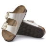 Ciabatta Birkenstock Arizona Big Buckle Birko Flor Graceful Pearl White P/E 2024 1020021 | Birkenstock |