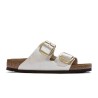 Ciabatta Birkenstock Arizona Big Buckle Birko Flor Graceful Pearl White P/E 2024 1020021 | Birkenstock |