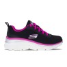 Scarpe Skechers Fashion Fit- Makes Move Nero/Fucsia P/E 2024 149277 BKHP | Skechers | 