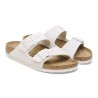 Ciabatta Birkenstock Arizona Suede Leather Antique White P/E 2024 1026842 | Birkenstock | 