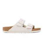Ciabatta Birkenstock Arizona Suede Leather Antique White P/E 2024 1026842 | Birkenstock | 