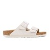 Ciabatta Birkenstock Arizona Suede Leather Antique White P/E 2024 1026842 | Birkenstock | 