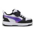 Scarpe Puma Rebound V6 Lo Deep Dive AC+ Inf Bianco/Nero/Viola P/E 2024 397352-02 | Puma | 