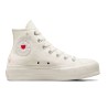 Scarpe Chuck Taylor All Star Lift Platform Y2K Heart Bianco P/E 2024 A09114C | Converse | 