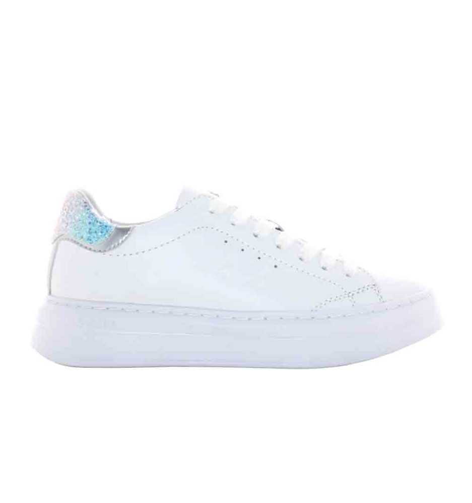 Scarpe Sun68 Grace Leather Bianco/Argento P/E 2024 Z34226 0144 | Sun68 | 