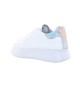 Scarpe Sun68 Grace Leather Bianco/Argento P/E 2024 Z34226 0144 | Sun68 | 
