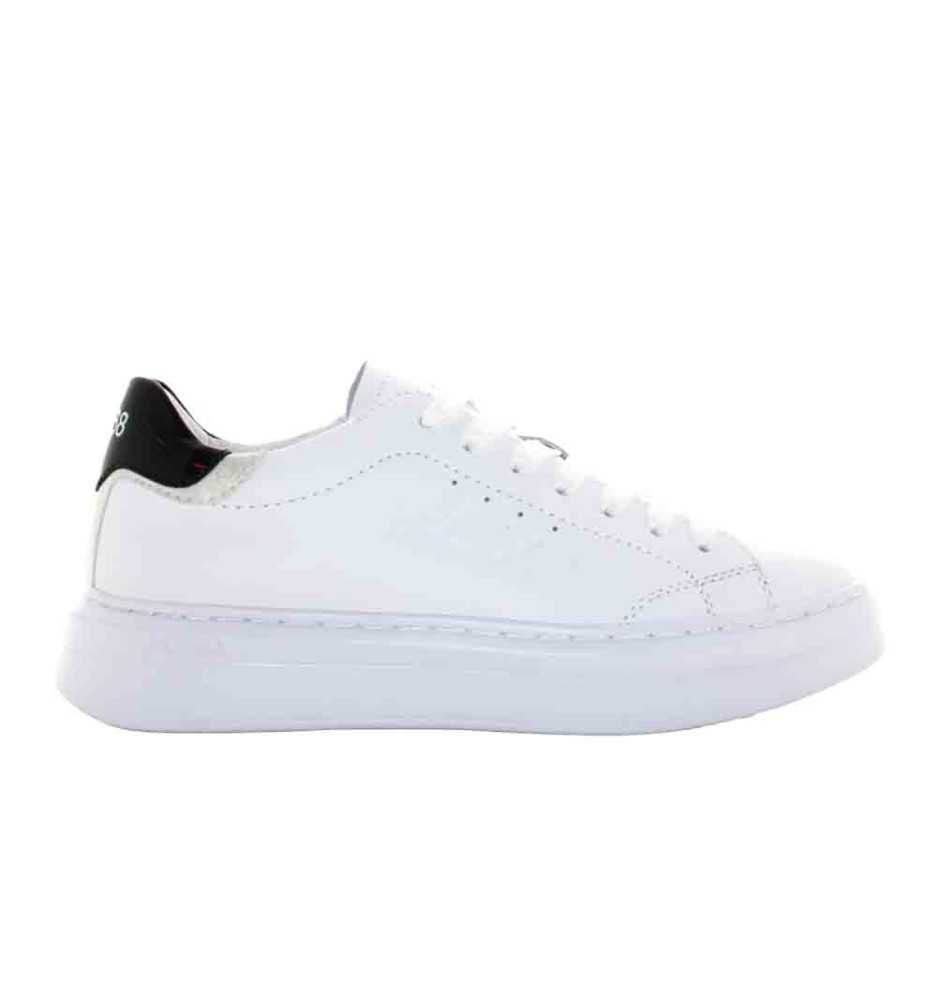 Scarpe Sun68 Grace Leather Bianco/Nero P/E 2024 Z34226 0111 | Sun68 | 