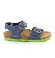 Sandalo Grunland Luce 0901 Blu/Lime | Grunland |