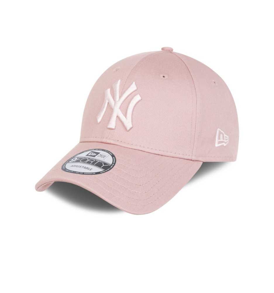 Cappellino New Era 9FORTY Regolabile New York Yankees League Essential Rosa Pastello 60244716