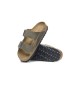 Ciabatta Birkenstock Arizona Oiled Leather Faded Khaki P/E 2024 1027039 | Birkenstock | 