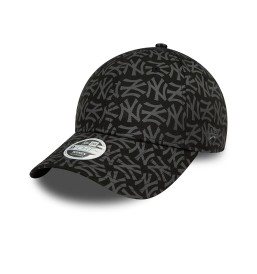 Cappello New Era 9Forty Regolabile New York Yankees Mono Donna Nero 60503465