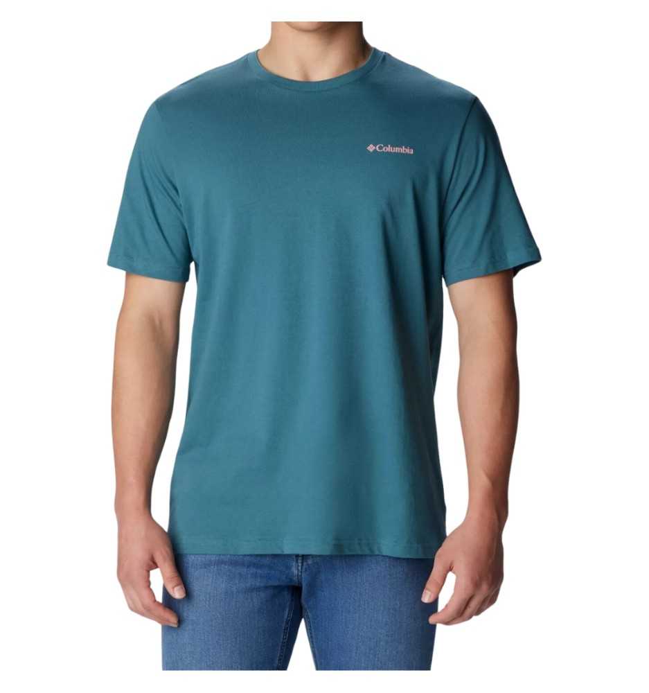 Maglietta Columbia North Cascades™ Uomo CSC Blu Tempesta 1834041336