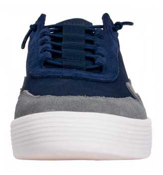 Scarpe Hey Dude Hudson Canvas Uomo Blu Navy E Grigio | Hey Dude | 