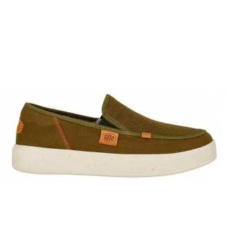 Scarpe Hey Dude Sunapee Coastline Uomo Verde Oliva HD.40726 337