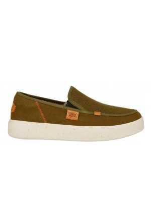 Scarpe Hey Dude Sunapee Coastline Uomo Verde Oliva HD.40726 337